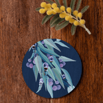 Banksia Blue Studio Coaster Collection|  Australian "Nature Inside"  - Jarrah Dreaming Set of 4