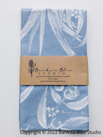 Banksia Blue Studio 1x Napkin Cotton Tea Towel |Eucalyptus Blue
