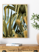 Banksia Blue Studio "Amaroo"| Noosa Tea Tree Bay Timber Framed Canvas Print 2-Portrait