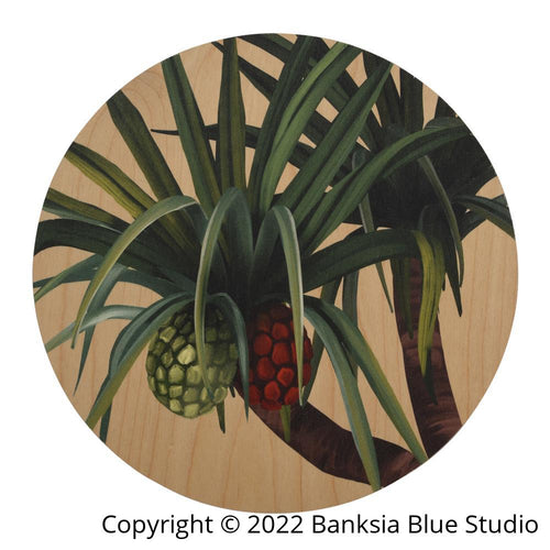 Banksia Blue Studio Australian Wood Decor- Pandanus
