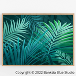 Banksia Blue Studio "Bangalla" | Australian Fern Wall Art Print-Landscape