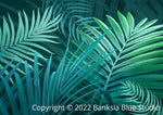 Banksia Blue Studio "Bangalla" | Australian Fern Wall Art Print-Landscape