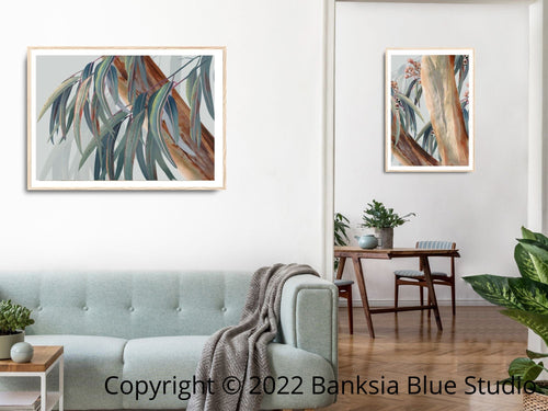 Banksia Blue Studio "Boroondara 2" Landscape and "Boroondara 3" Portrait | 2 Piece Wall Art