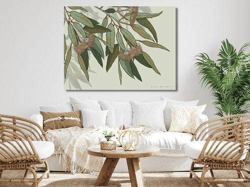 Banksia Blue Studio "Kooyong"| Australian Eucalyptus Canvas Art Print-Landscape