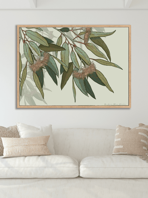 Banksia Blue Studio "Kooyong"| Australian Eucalyptus Timber Framed Canvas-Landscape