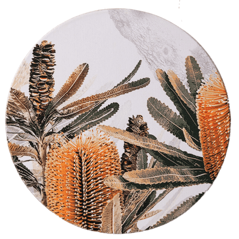 Banksia Blue Studio Placemat Collection|  Australian "Nature Inside"  - Banyula