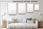 Banksia Blue Studio Stretched Canvas Set Of 2  "Amaroo" Print 1-2